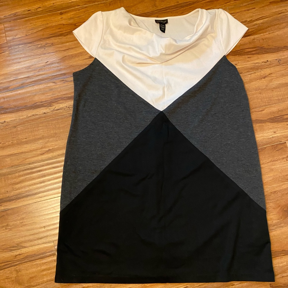 LANE BRYANT Color black sweater dress